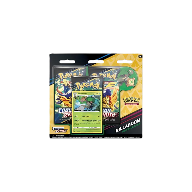 Pokémon Sword & Shield Crown Zenith SWSH 12.5 3er Blister