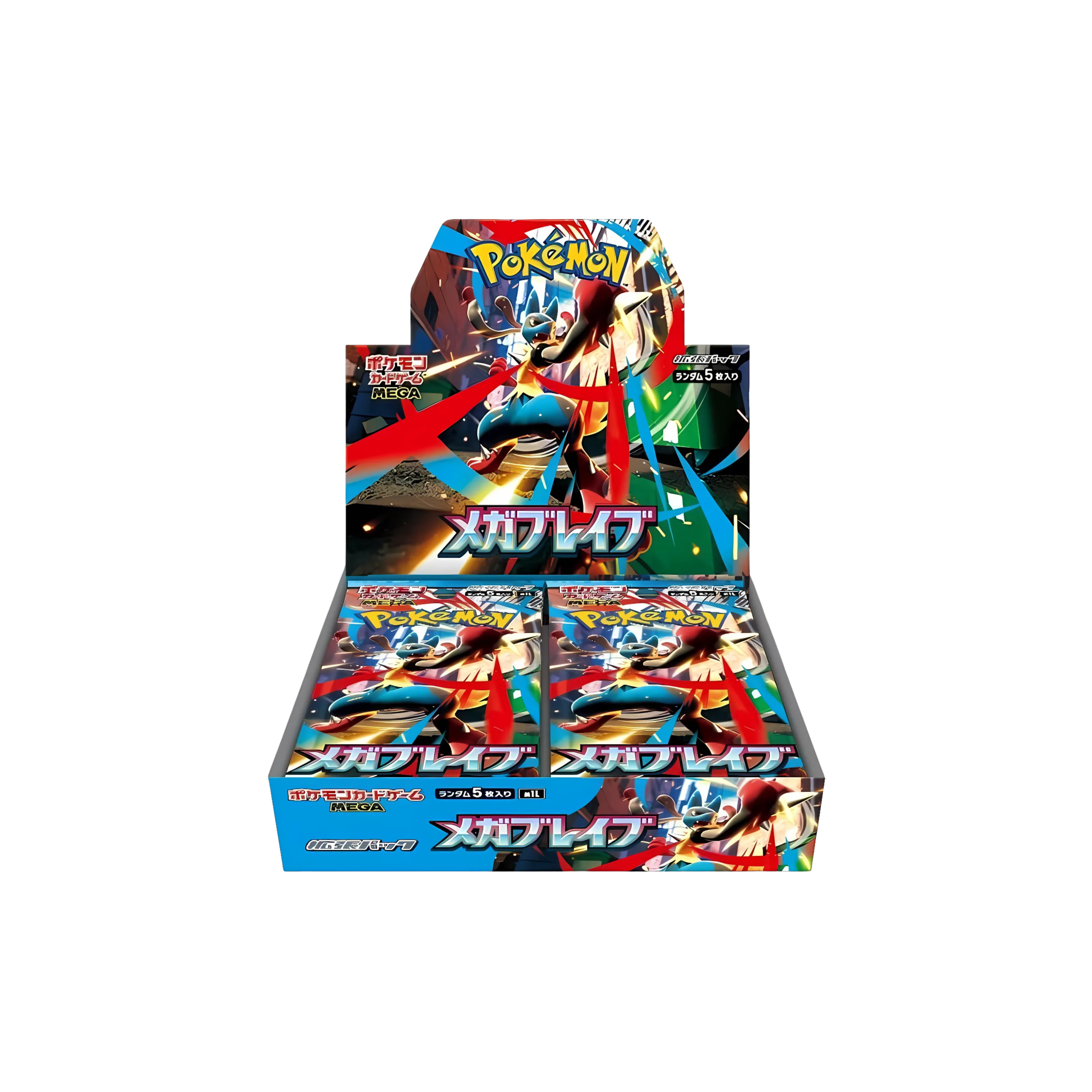 Pokémon Mega Brave Display m1L Japanese