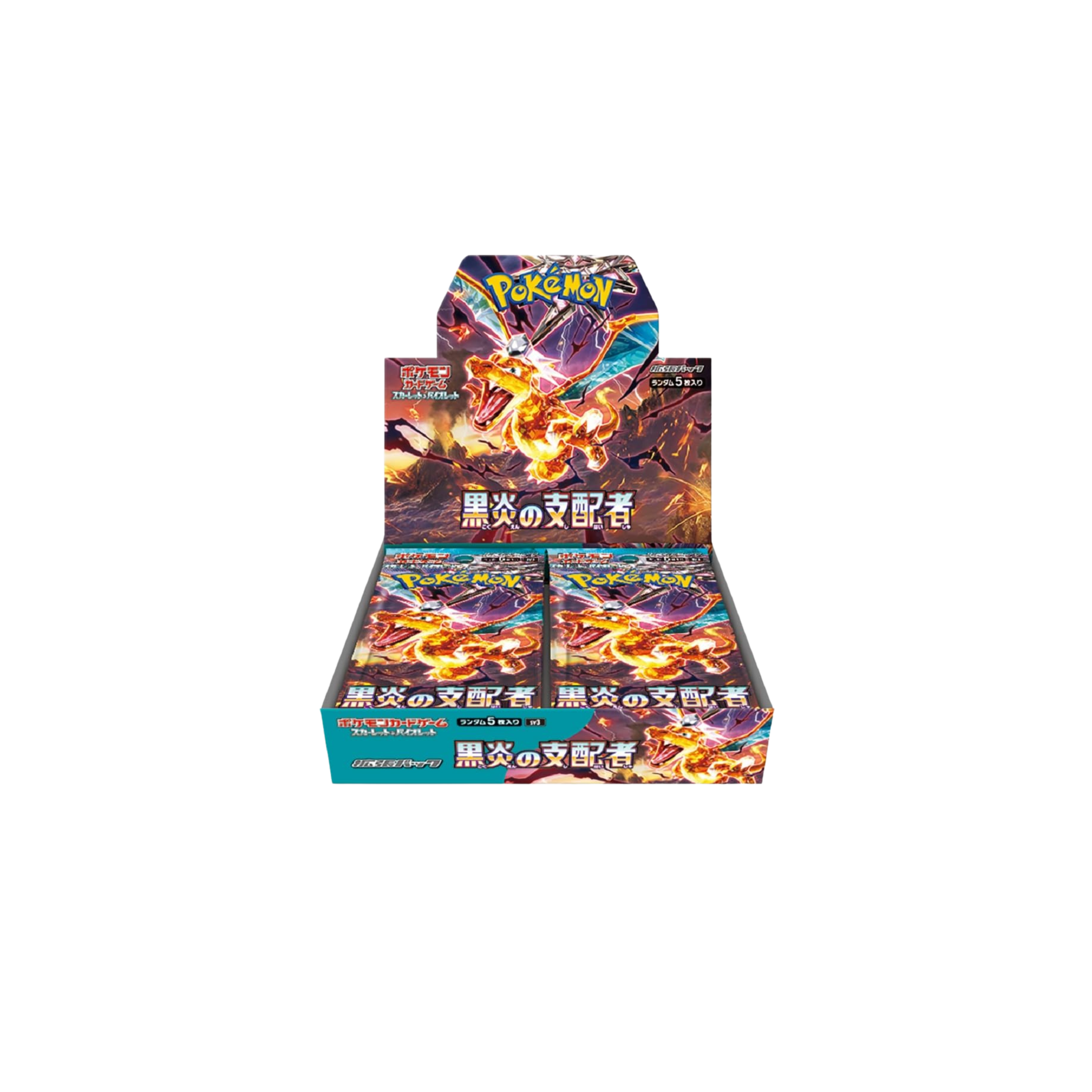 Pokémon Ruler of the Black Flame Display sv3 Japanese