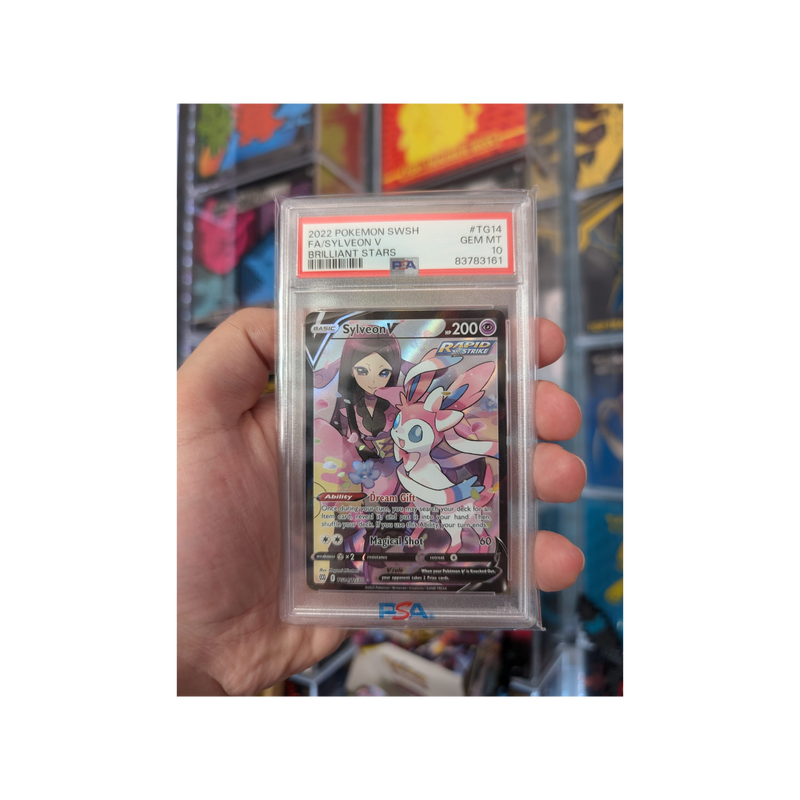 Sylveon V Brilliant Stars TG14TG30 2022 English PSA 10