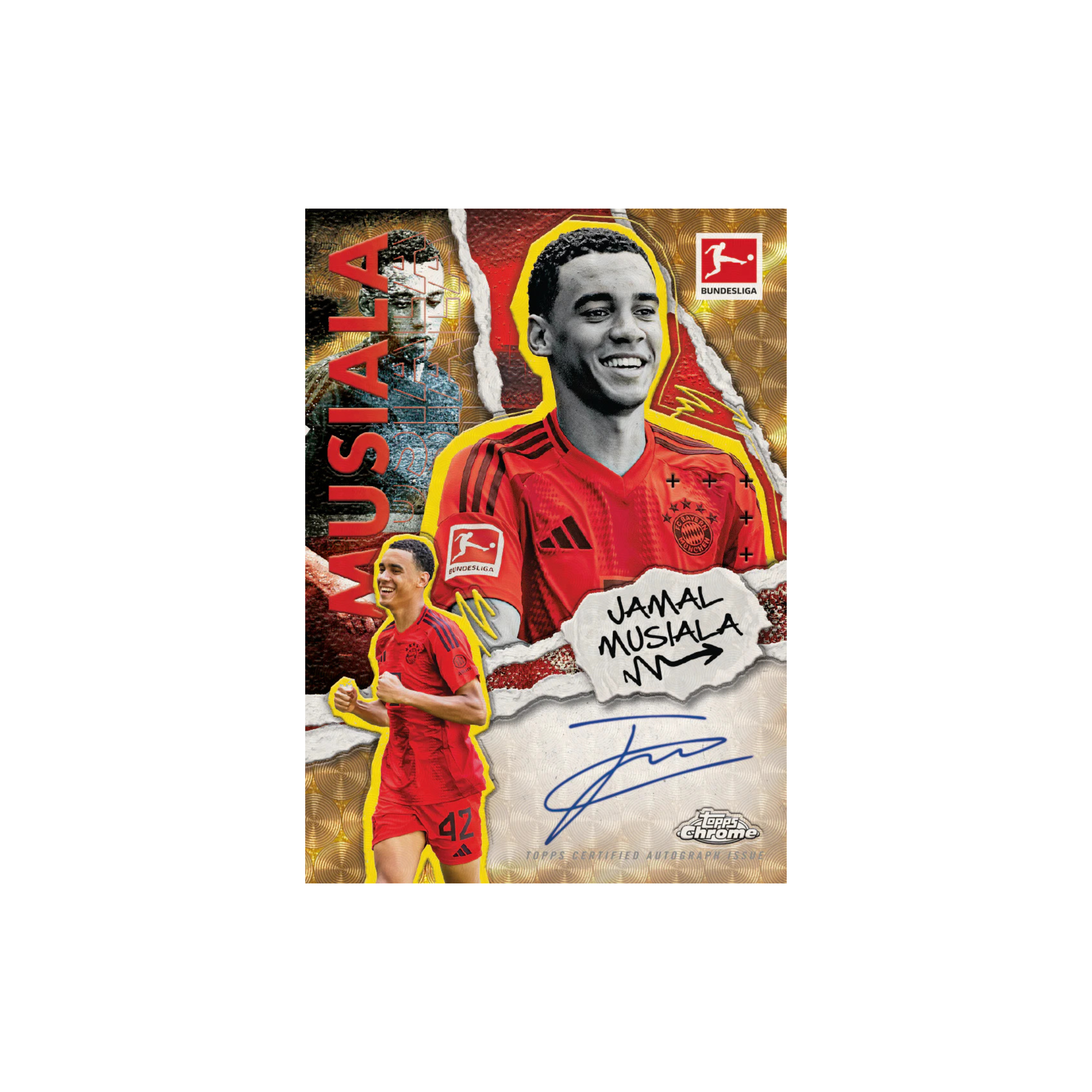 Topps Chrome Bundesliga Soccer Hobby Box 2024/2025