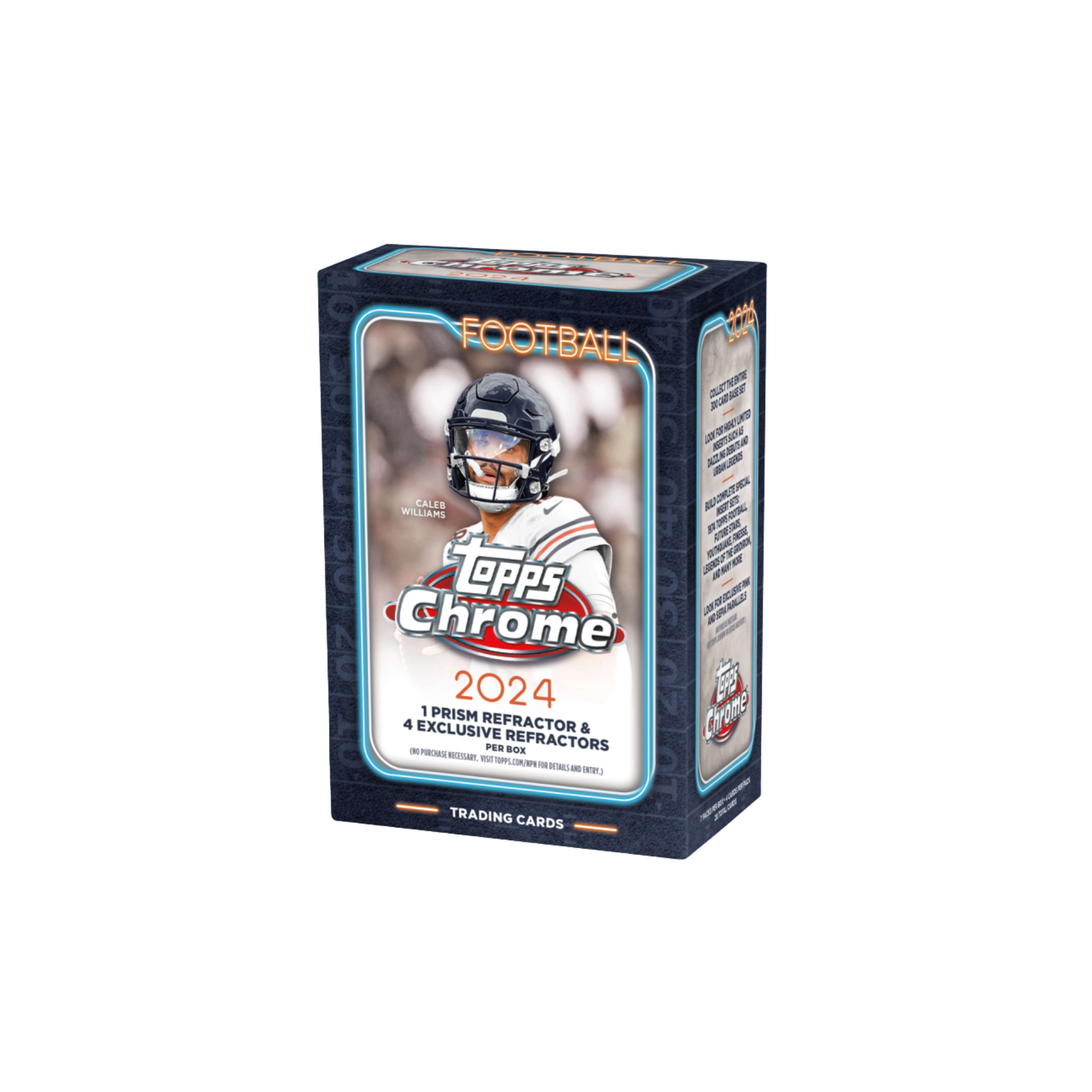 Topps Chrome Football Value Box 2024