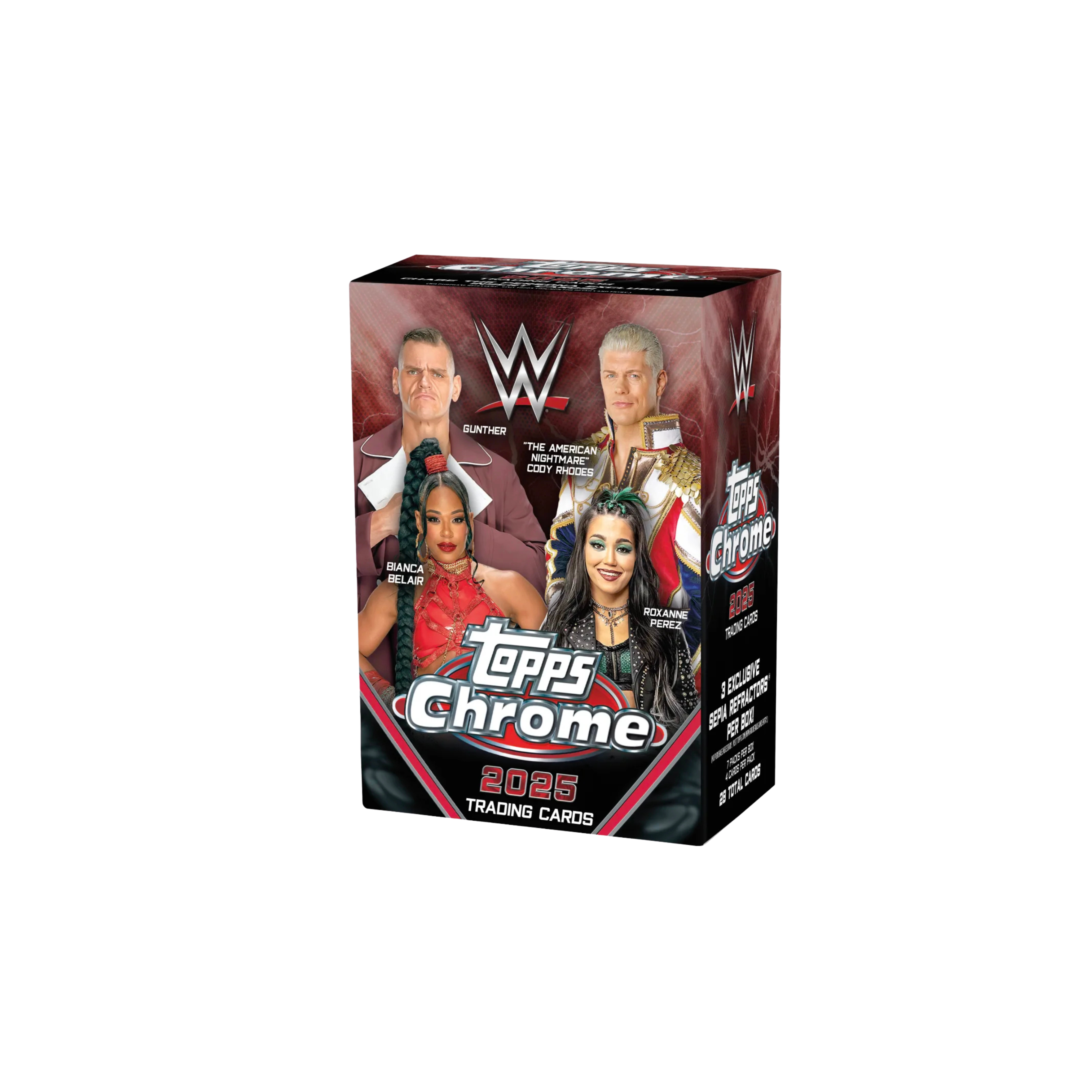 Topps Chrome WWE Value Box 2025