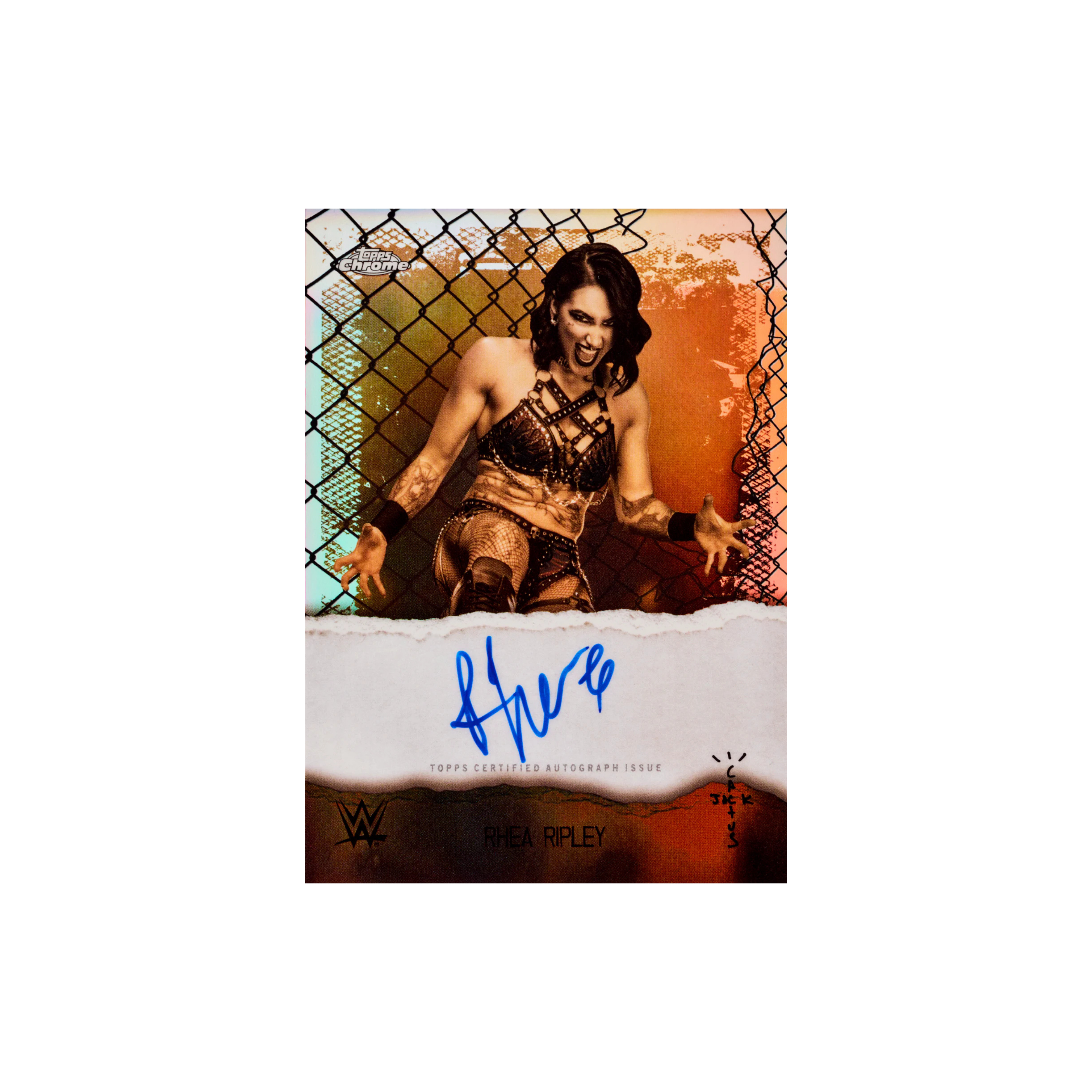 Topps Chrome WWE x Cactus Jack Hobby Box 2025