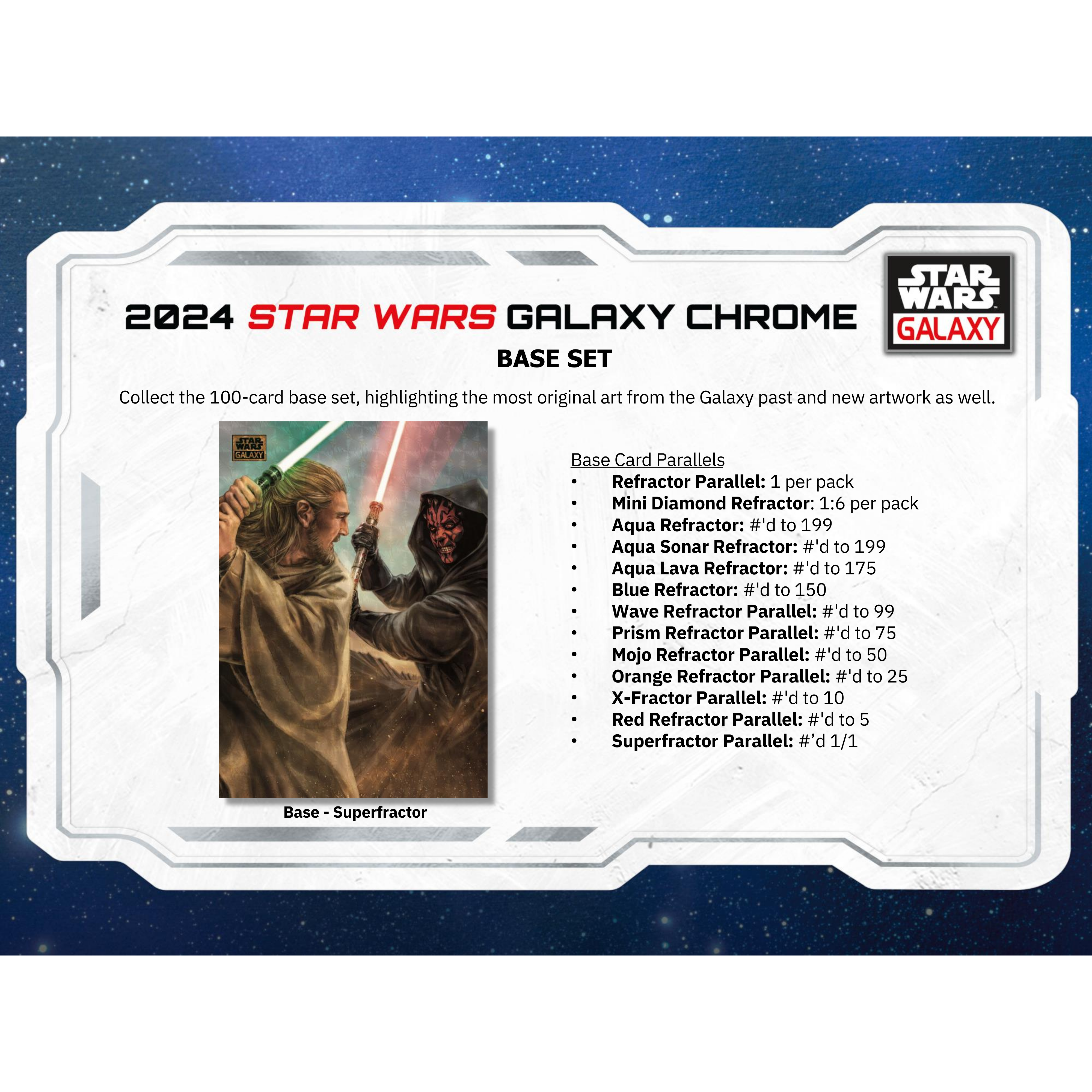 Vorbestellung Topps Star Wars Chrome Galaxy 2024