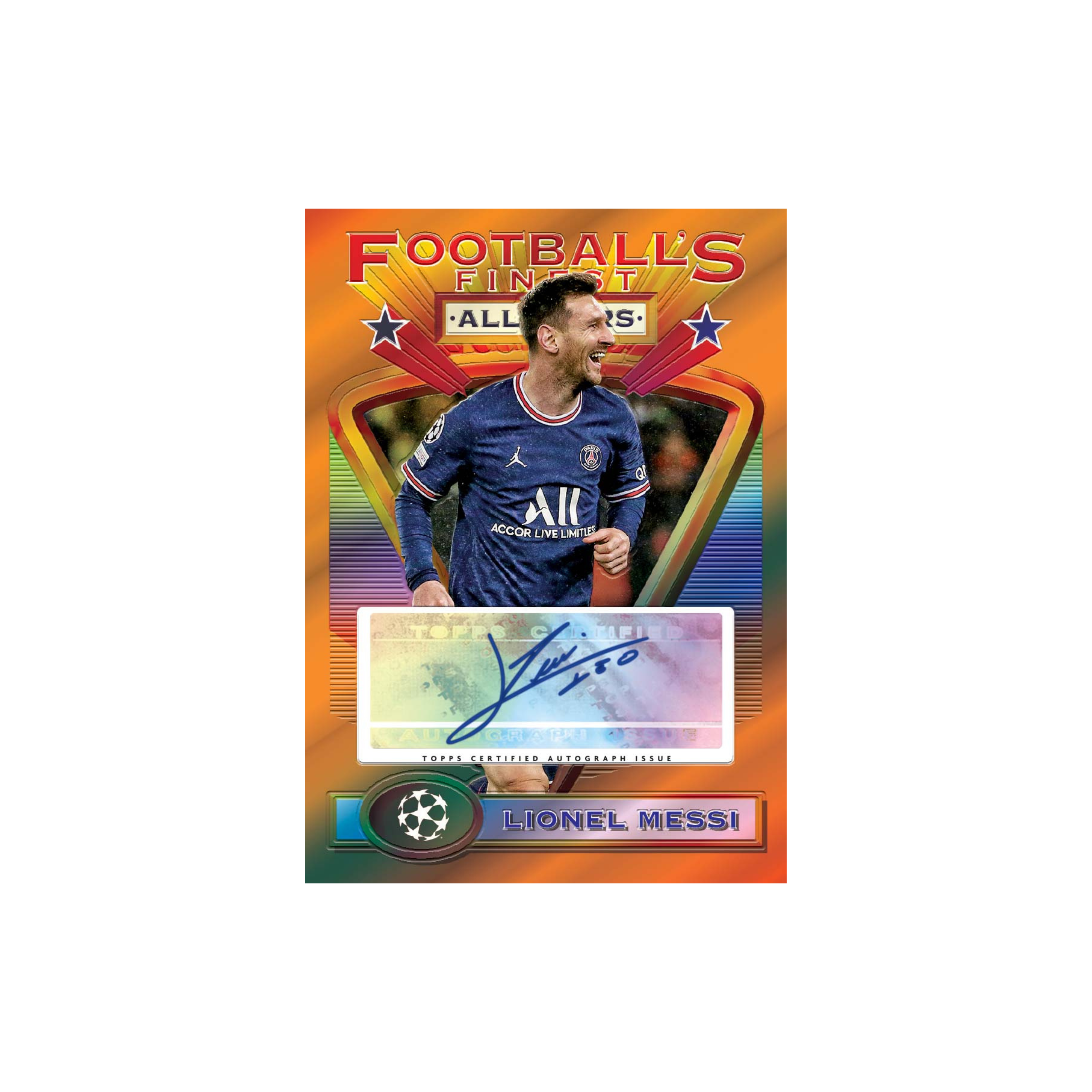 Topps UEFA Champions League Finest Flashbacks Soccer Hobby Box 2021/2022